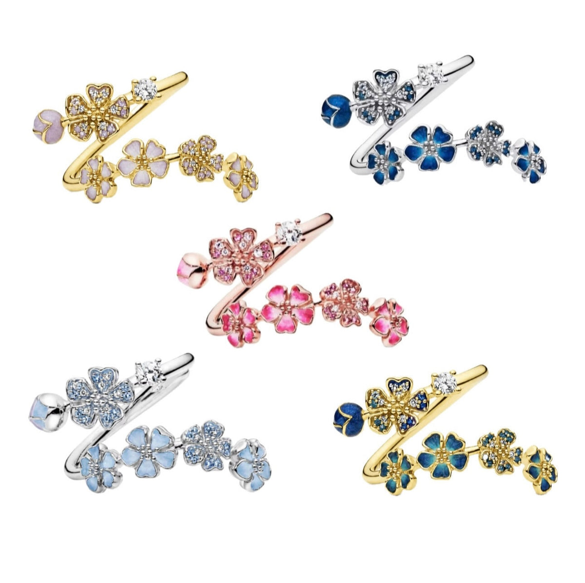 “Sakura” Blossom Ring